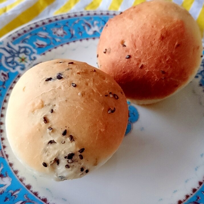 Hbで簡単にできるごまパン レシピ 作り方 By ごはんが大好き 楽天レシピ